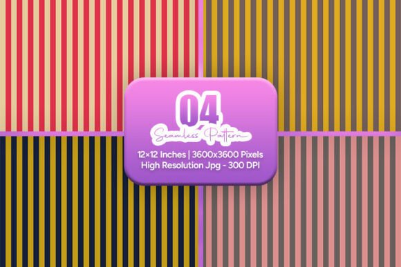 Classic Warm Stripe Seamless Pattern: A Versatile Design for Creative Projects