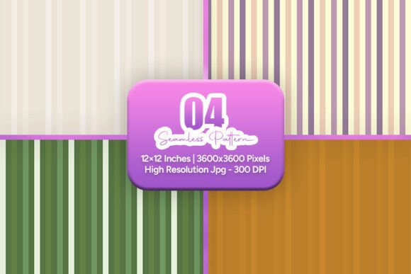Earthy Vertical Stripe Pattern Pack: A Versatile Design Resource