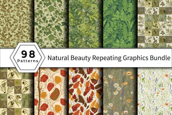Natural Beauty Repeating Graphics